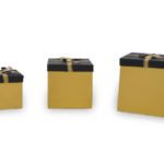 بوكس هدايا مربع - ذهبي