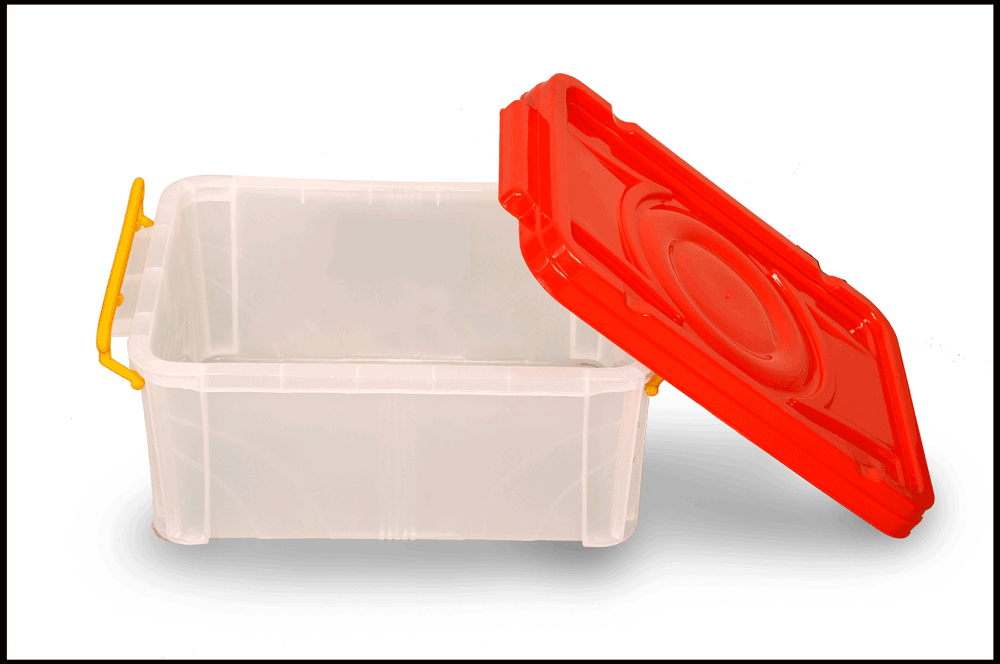 red-box علب بلاستيك لتخزين طعام - الصورة 1