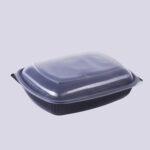 Big Meal Plate - 1 Compartment - Black