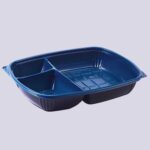 Big Meal Plate - 3 Compartments - Colored