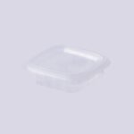 Hinged Square Tray - 100 CC