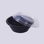 Riso Plate - 500cc - Black - 16 OZ