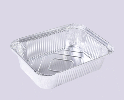 Aluminum Rectangular Foil Container 1850