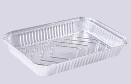 Aluminum Rectangular Foil Container 1980