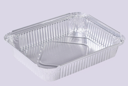 Aluminum Rectangular Foil Container 600