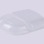 Big Meal Plate Lid – 4 Compartments – Transparent